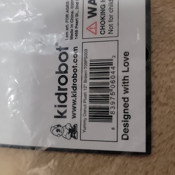 Heidi Kenney x Kid Robot Tag 2011 Yummy Donut Plush 12" - Picture 3 of 5